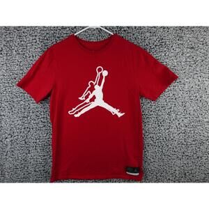 Air Jordan Mens T Shirt Ss M Jsw Tee Got Game Color Red White Ar1284-687 Medium